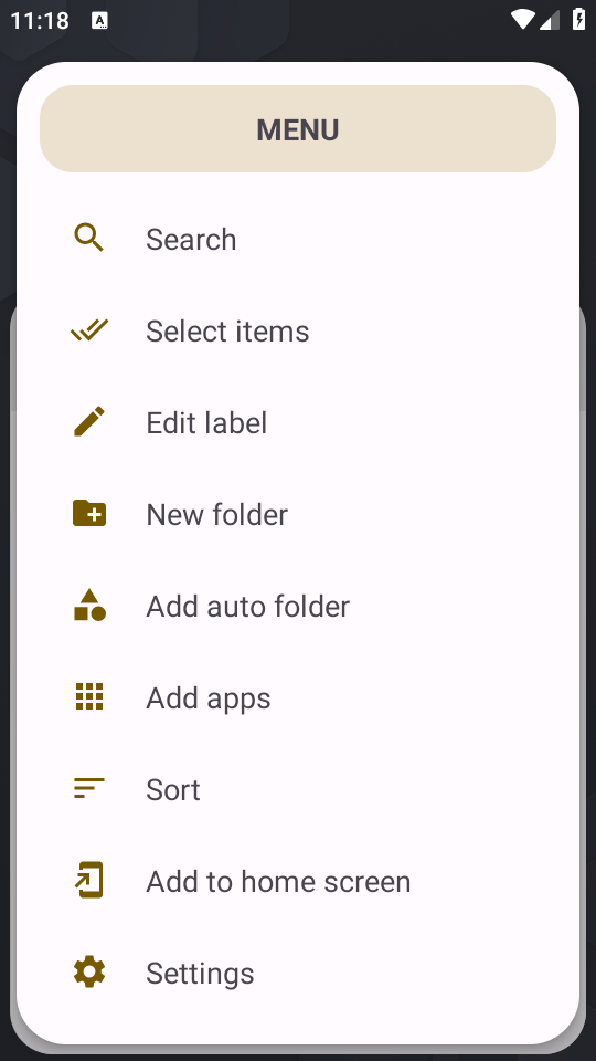 Folder in Folder