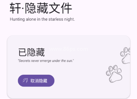轩隐藏文件app免费版 轩隐藏文件 第1张图
